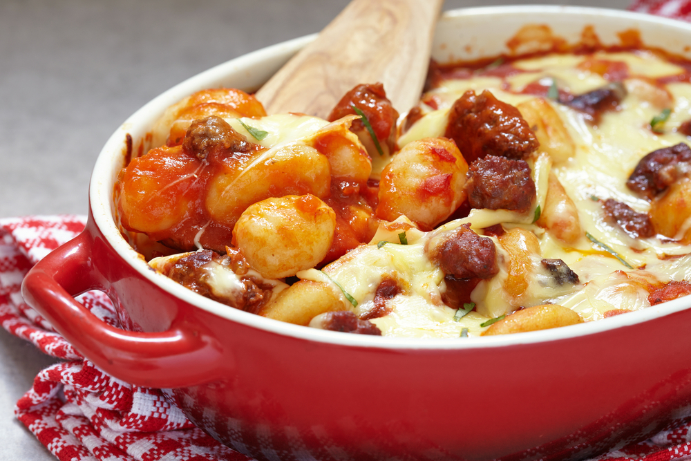 gnocchi al tegamino con salsiccia ciemme alimentari